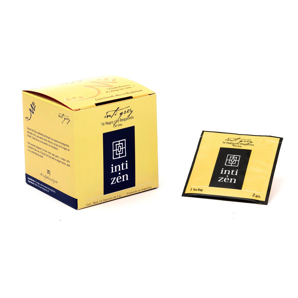 Inti Zen tea Inti Grey x 15 Saquitos