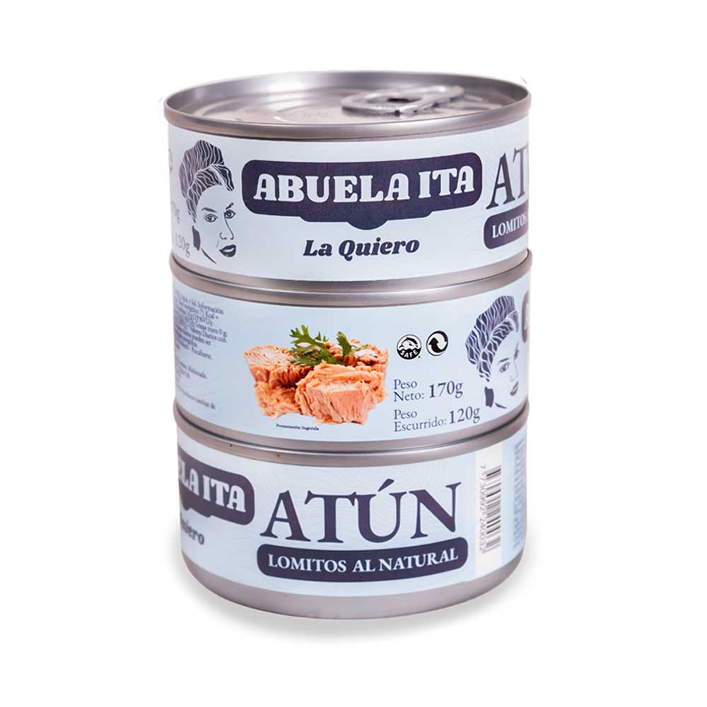 Lomos de atún al natural Abuela Ita