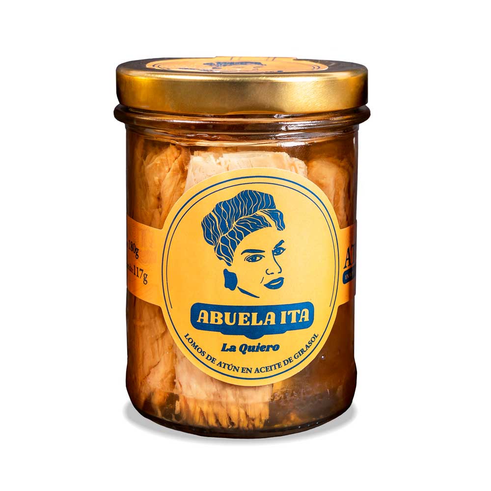 Lomos de atún en aceite de girasol Abuela Ita