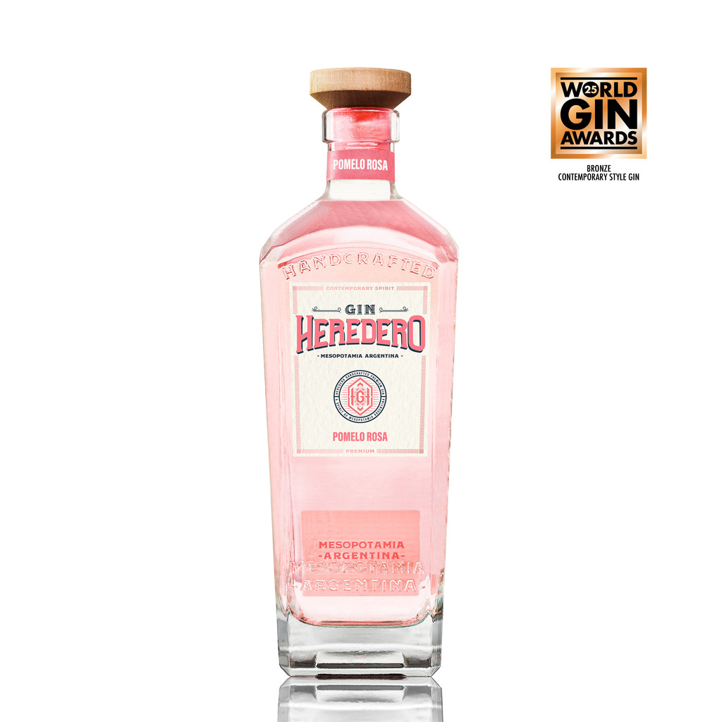 Botella Heredero Gin 700 ml - Pomelo Rosa