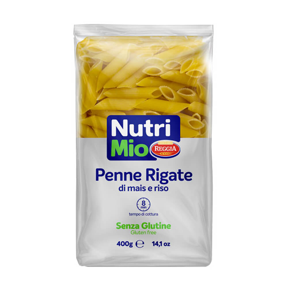 Penne Rigate Nutri Mio pasta italiana Sin gluten