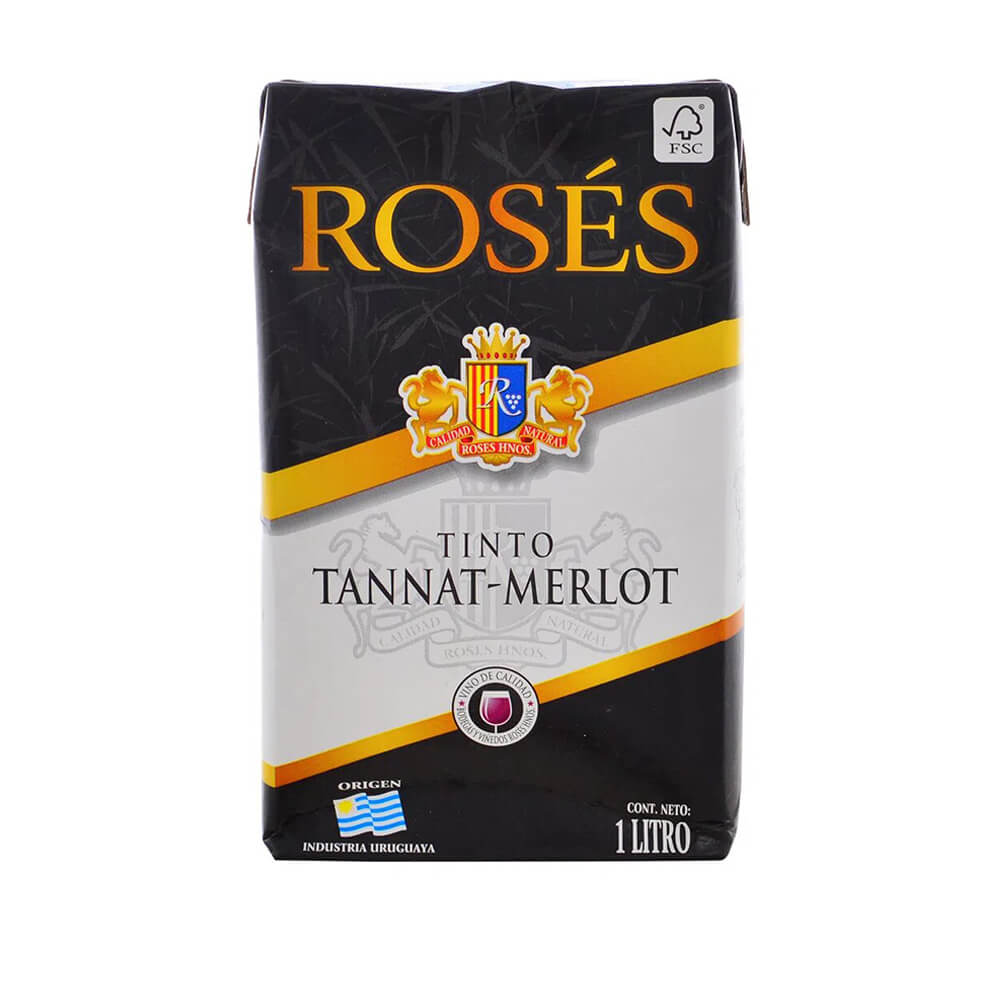 Vino Roses Tinto Tannat Merlot