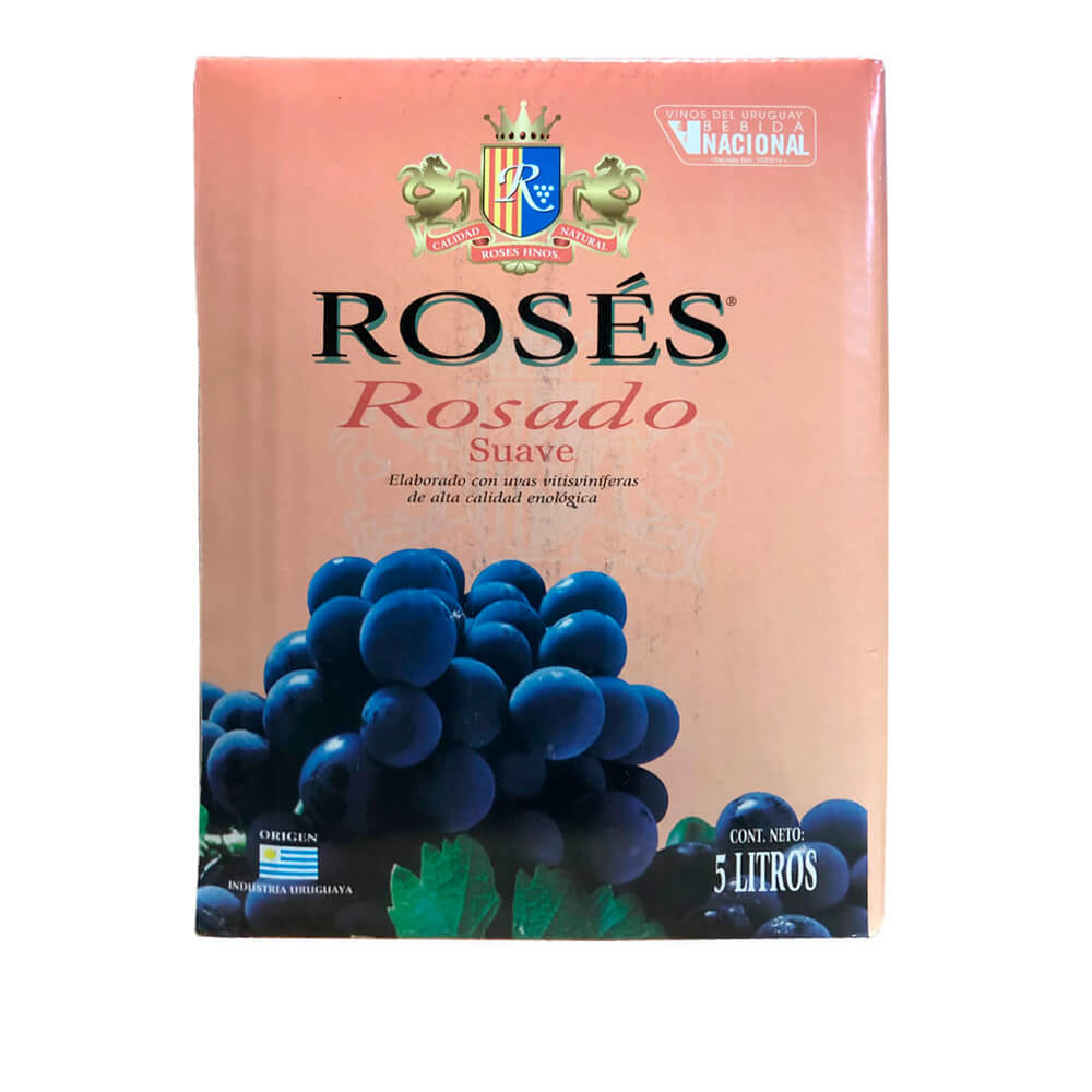 Vino Roses Rosado Suave 5 litros