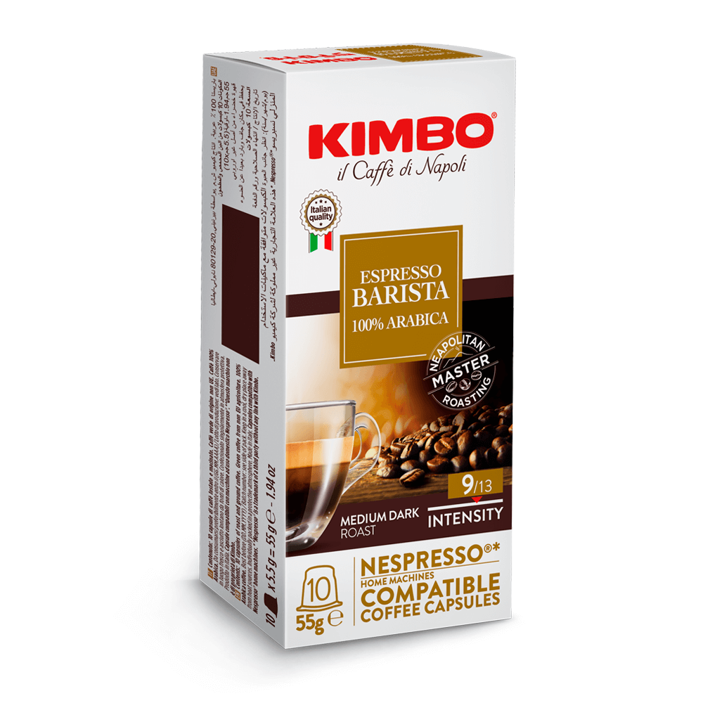 Espresso Barista 100% Arábica. Cápsulas compatibles con Nespresso®.